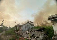 Data Sementara Karhutla di Semangat Dalam Handil Bakti Hanguskan Tiga Rumah Warga