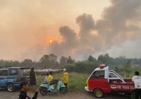 Sumber Air Minim dan Cuaca Berangin Jadi Kendala Pemadaman Karhutla di Semangat Dalam Handil Bakti