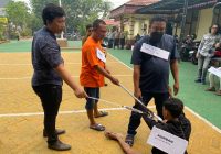 Terungkap di Rekonstruksi Ulang Pembunuhan di Kelayan A Banjarmasin, MS Habisi Nyawa Bunawi Saat Cekcok Setelah Upaya Damai