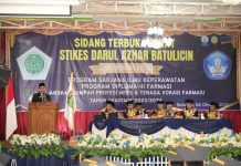 Harapan Bupati Tanah Bumbu Kepada Wisudawan dan Wisudawati STIKES Darul Azhar Batulicin