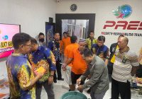 Sat Resnarkoba Polresta Banjarmasin Musnahkan Ratusan Gram Barang Bukti Sabu dari 18 Tersangka