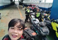 Biker Aerox155 Club Indonesia (ARCI) Banua Taklukan Jalur Banjarbaru-Bontang