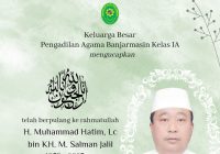 Ungkapan Duka Paman Birin Atas Wafatnya KH Hatim Salman: Beliau Ulama Kharismatik