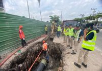 Pasca Kebocoran Pipa di Jalan Pramuka, PAM Bandarmasih Pasang Pipa Baru