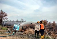 Tim Gabungan BPBD Banjar Tangani 7 Karhutla Dalam Sehari
