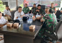 Dandim Banjarmasin Ikuti Arahan Wapres Manfaatkan Lahan Kosong TNI untuk Tanam Pangan