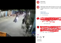 Terungkap Video Viral Geng Motor yang Disebut di Komplek Wildan Banjarmasin Ternyata di Surabaya