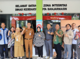 Kadinkes Banjarmasin Terima Kunjungan Komisi D DPRD Kota Yogyakarta