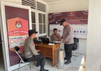 Polres Tabalong Lakukan Pengecekan ke Gudang Logistik KPUD