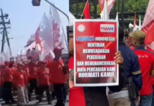 Nestle Indonesia Lakukan PHK Massal, Ratusan Buruh Gelar Aksi Demo