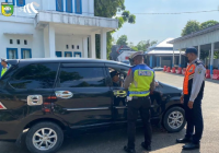 Mobil dan Motor Melintas di Depan Kantor Dishub Tala Dicegat Tim Gabungan, Ini Tujuannya