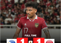 Saddil Ramdani Selamatkan Timnas dari Kekalahan Atas Filipina, Indonesia Juru Kunci