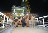 Abah Zairullah Azhar Tinjau Pembangunan Masjid Apung di Pantai Pagatan