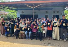 Warga Desa Pumpung Dilatih Kerajinan Arguci untuk Dukung Geopark Meratus