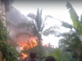 BREAKING NEWS: Api Berkobar di Kawasan Jalan A Yani Km 9