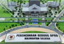DPRD Kalsel Bangun Gedung Baru di Banjarbaru Total Anggatan Rp 180 Miliar