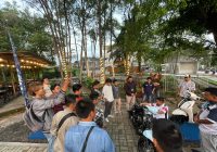 Meet Up Wartawan di Palangka Raya, Yamaha Jamin Kekuatan Rangka
