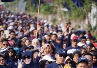 Jalan Sehat Restorasi di Satui Sukses, Tak Hanya Banjir Hadiah Juga Gratiskan Dagangan UMKM di Lokasi Finish