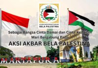 Catat Jadwal Aksi Akbar Bela Palestina di RTH Ratu Zalecha