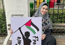 Kartika Putri Merinding Ikut Aksi Solidaritas Palestina di Inggris Bersama Warga London