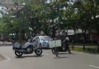 Jalan Jafri Zamzam Banjarmasin Ditutup, Pengendara Dialihkan ke Komplek DPR
