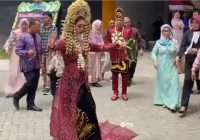 Viral Pengantin Banjar Diduga Kesurupan Menari-Nari Saat Resepsi