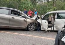 Tabrakan Sigra vs Avanza di Kintap, Satu Orang Meninggal Dunia
