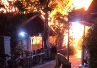 Kebakaran di Jalan Kelayan Besar Banjarmasin
