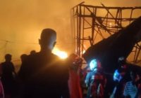 Gardu Induk PLN di Palangka Raya Terbakar Merembet ke Rumah Warga