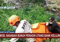 Penagih Utang Dibunuh Nasabah di Sukabumi