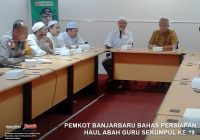 Catat Jadwal Haul Abah Guru Sekumpul ke-19, Pemko Banjarbaru Gelar Rapat
