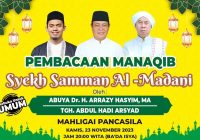 Esok Pembacaan Manaqib Bersama Buya Arrazy di Mahligai Pancasila Banjarmasin