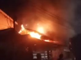 3 Bangunan Terbakar di Sungai Lulut
