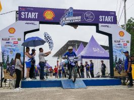 Keseruan Balapan Shell bLu cRU Yamaha Enduro Challenge 2023 di Bandung Diikuti Sejumlah Pebalap