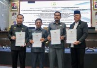 Agar Penarikan Retribusi Efektif dan Beri Perhatian Pada Lansia Serta Pendidikan, DPRD Kota Banjarmasin Mengesahkan 4 Raperda