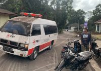 Hujan Abu Vulkanik Gunung Marapi Agam Sumbar Cukup Pekat dan Gelap di Nagari Lasi