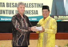 Gubernur Kalsel Gelar Jamuan Makan Malam Dubes Palestina di Mahligai Pancasila