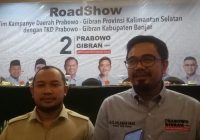 TKD Prabowo-Gibran Kalsel Gandeng Anak Muda Targetkan Satu Putaran