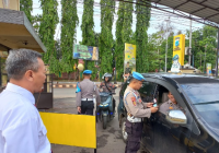 Pengemudi Motor dan Mobil Personel Polres Tala Diperiksa Propam