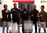 Komplotan Pencuri di Rumah Kos Jalan Pramuka Gang Teratai Digulung Polsek Bantim