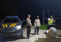 Polsek Liang Anggang Sisir Lokasi Balapan Liar Hingga Geng Motor