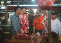Hadapi Nataru, Pj Bupati dan TPID Tala Monitoring Kebutuhan Pokok di Pasar