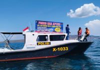 Libur Nataru, Polairud Polresta Banyuwangi Tingkatkan Patroli di Selat Bali