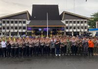 861 Personel Gabungan Disebar di Kota Banjarmasin pada Malam Pergantian Tahun