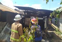 Kebakaran di Pasar Jati Astambul Hanguskan Rumah Sarkani