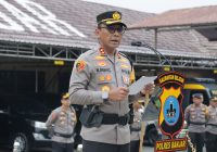 Kapolres Banjar Pimpin Apel Penutupan Siswa Latja