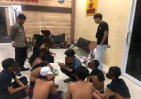 14 Anak Diamankan Satreskrim Polres Banjar di Indrasari Martapura