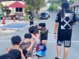 Video Diduga Penangkapan Gangster Banjarbaru Viral