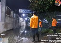 Air Pasang Rob Hingga Pohon Hampir Tumbang di Beberapa Titik di Kota Banjarmasin