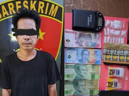 Warga Alalak Selatan Banjarmasin Diringkus Polisi Miliki 15 Paket Sabu
